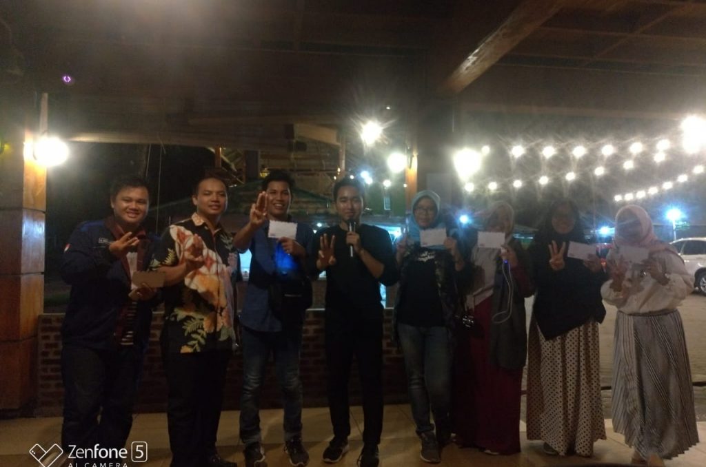 Pembagian hadiah Kuiz