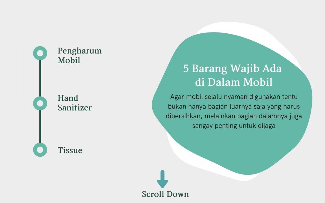 Punya Balita ! 5 Barang Ini Wajib Ada di Dalam Mobil