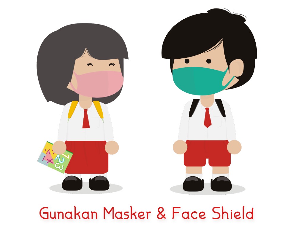 Gunakan Masker dan Face Shield